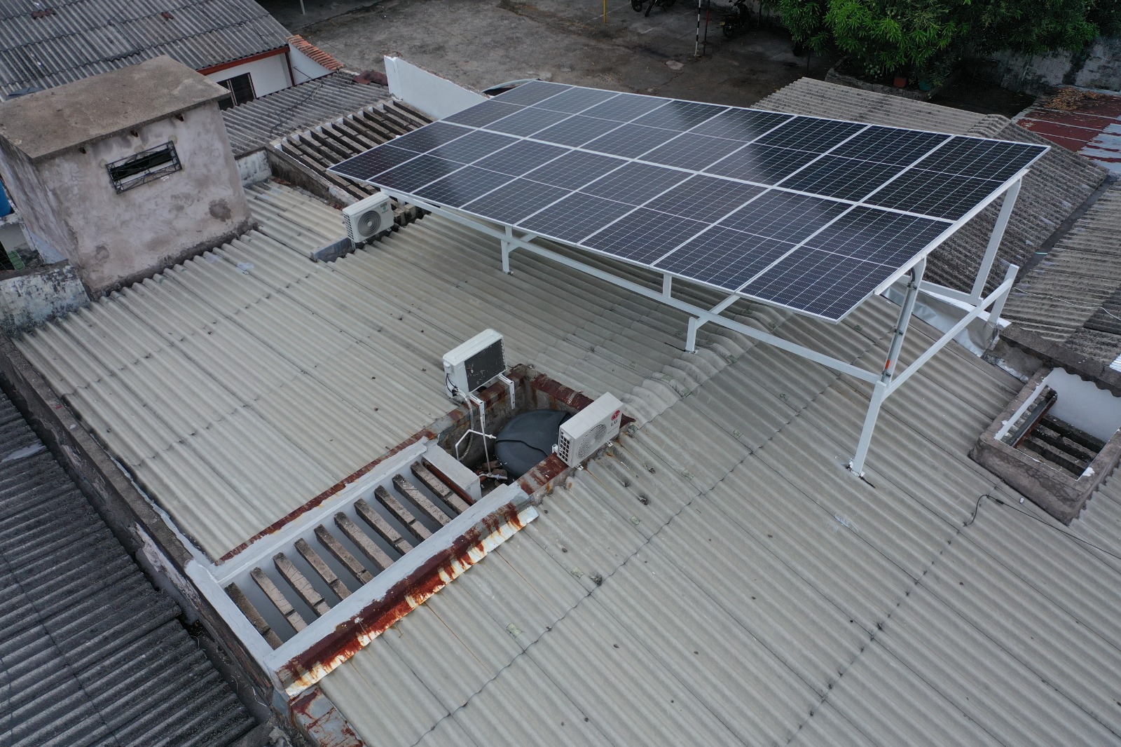 Instalación solar Barrancabermeja