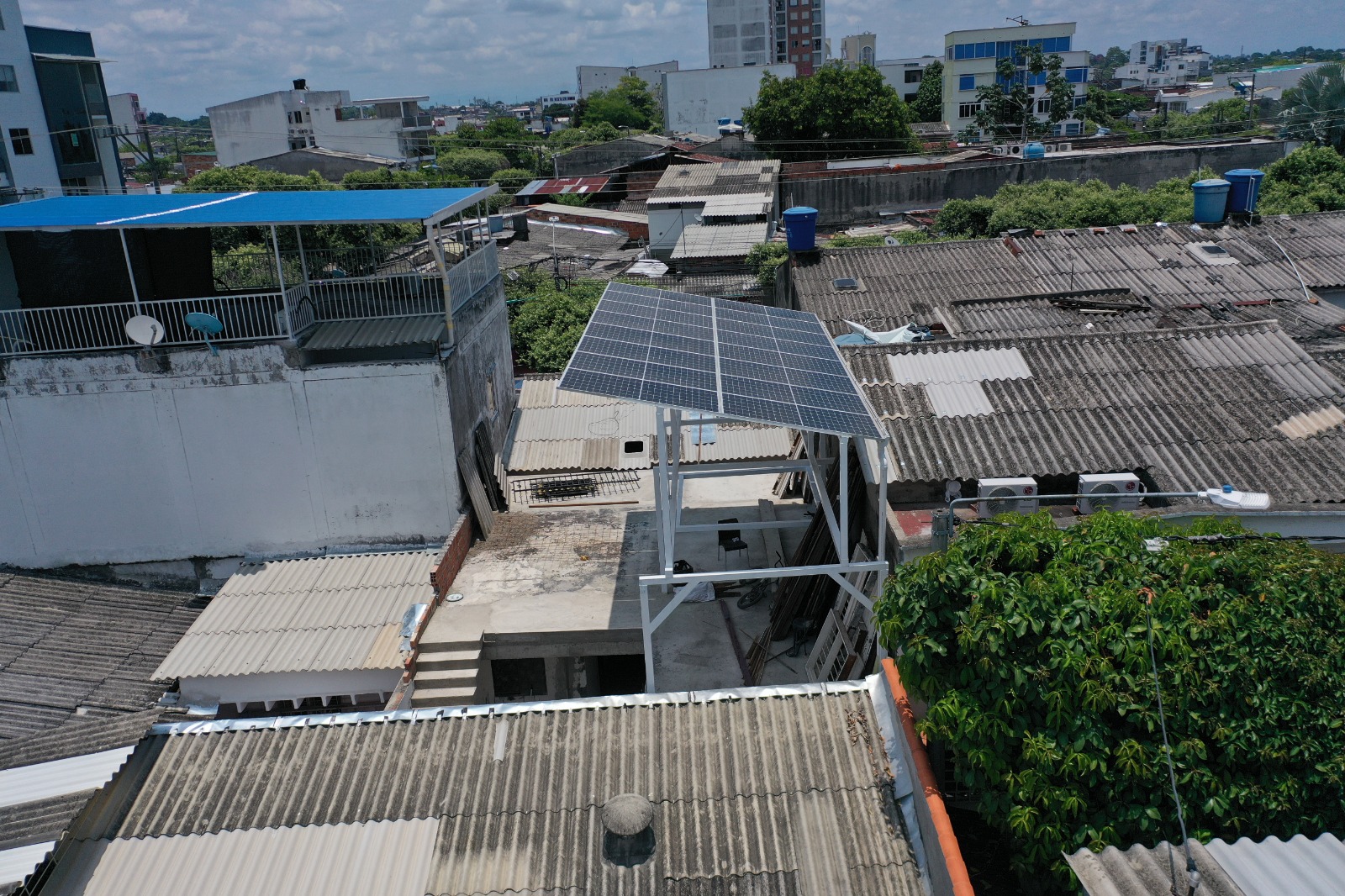 Instalación solar Barrancabermeja